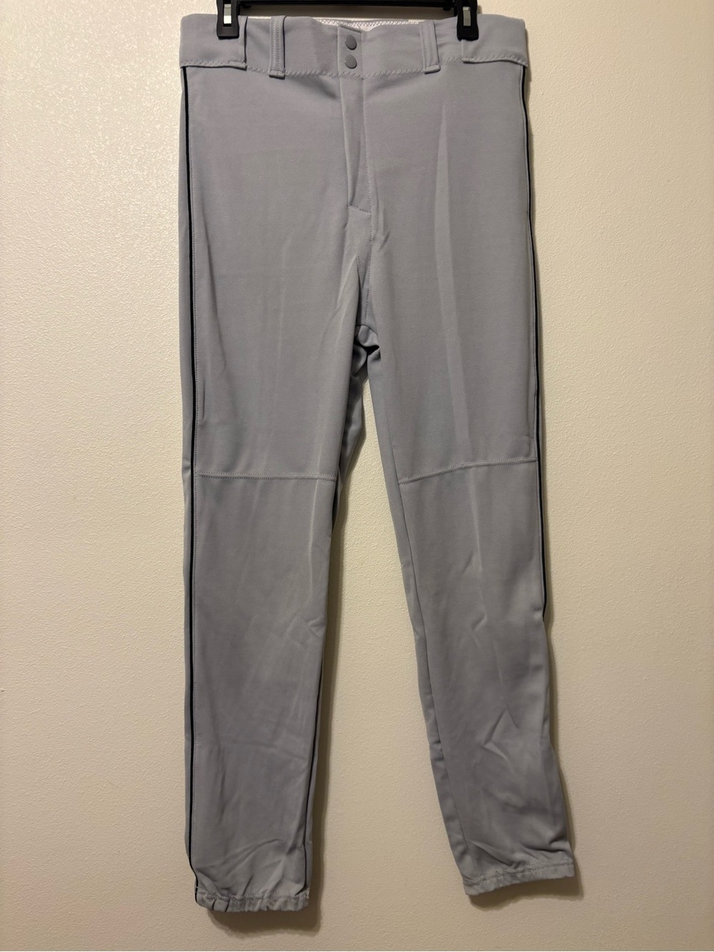 Reebok Light Gray Athletic baseball pants